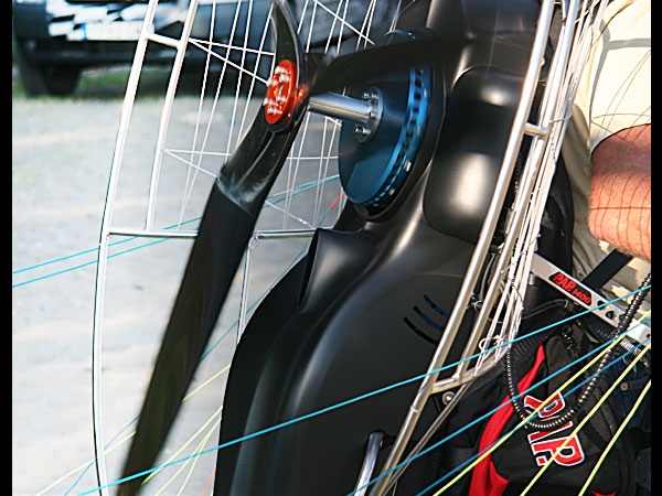 paramotor eléctrico pap team