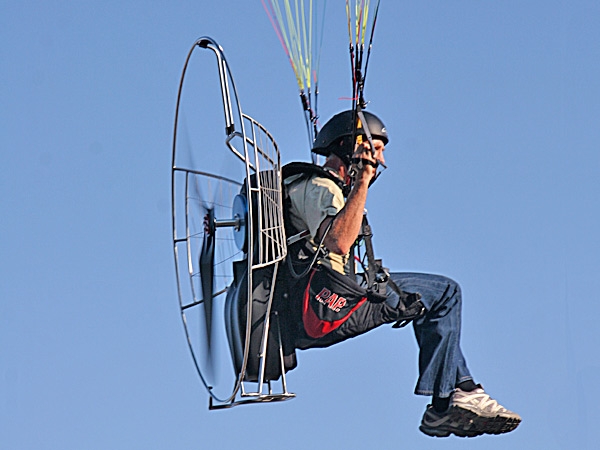 paramotor eléctrico pap team
