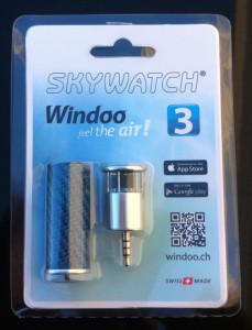 Skywatch Windoo for smartphone, Volarenparamotor