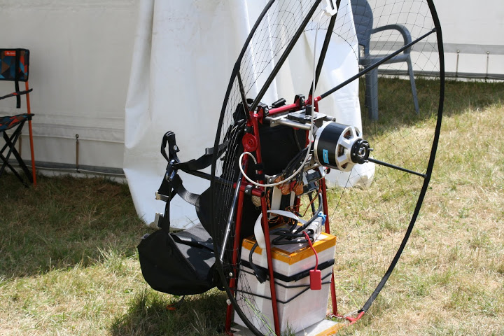 paramotor eléctrico.