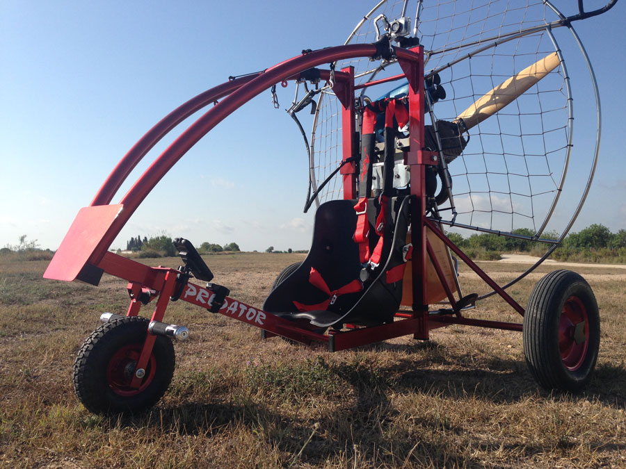 Paratrike Predator ,Efratrike.Modelo con baquet.