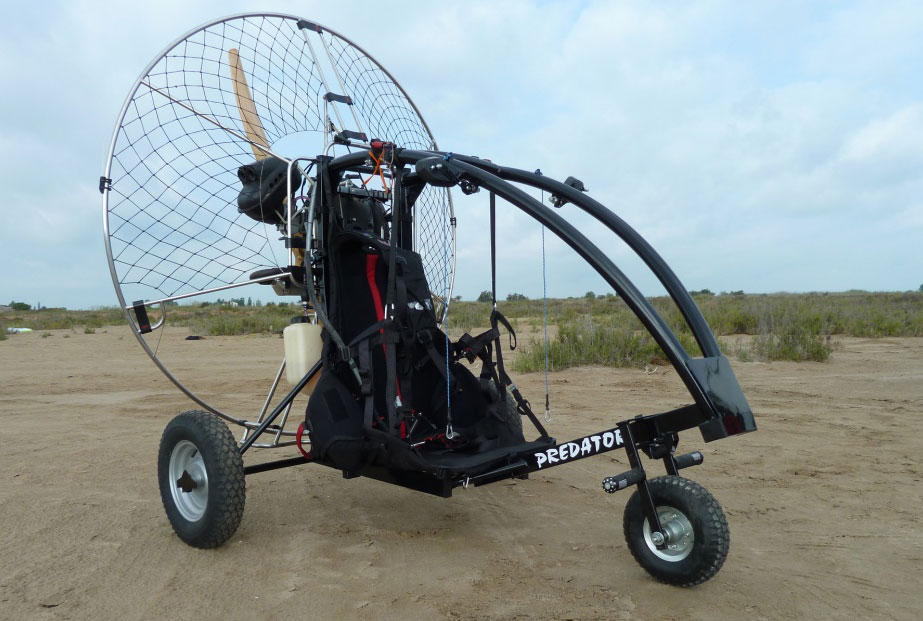Paratrike Predator ,Efratrike. Modelo con PAP 1450.