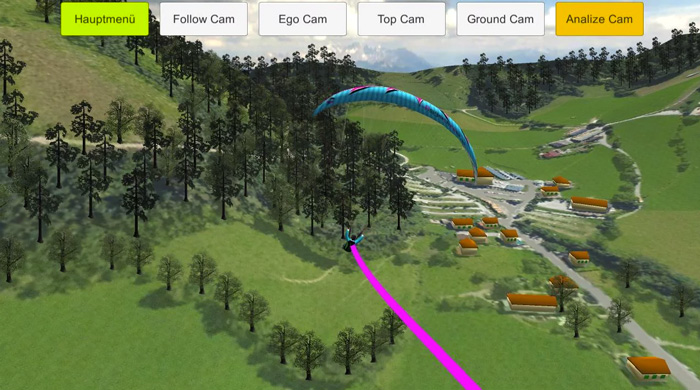 APP Simulador, Paragliding Landing Sim.