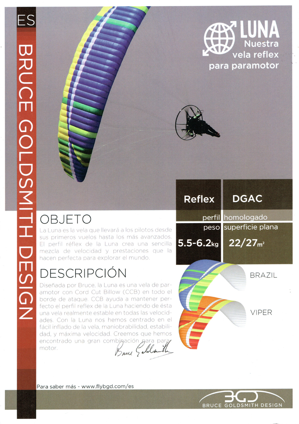 Luna de Bruce Goldsmith Design. Airwind las Candelas 2017.