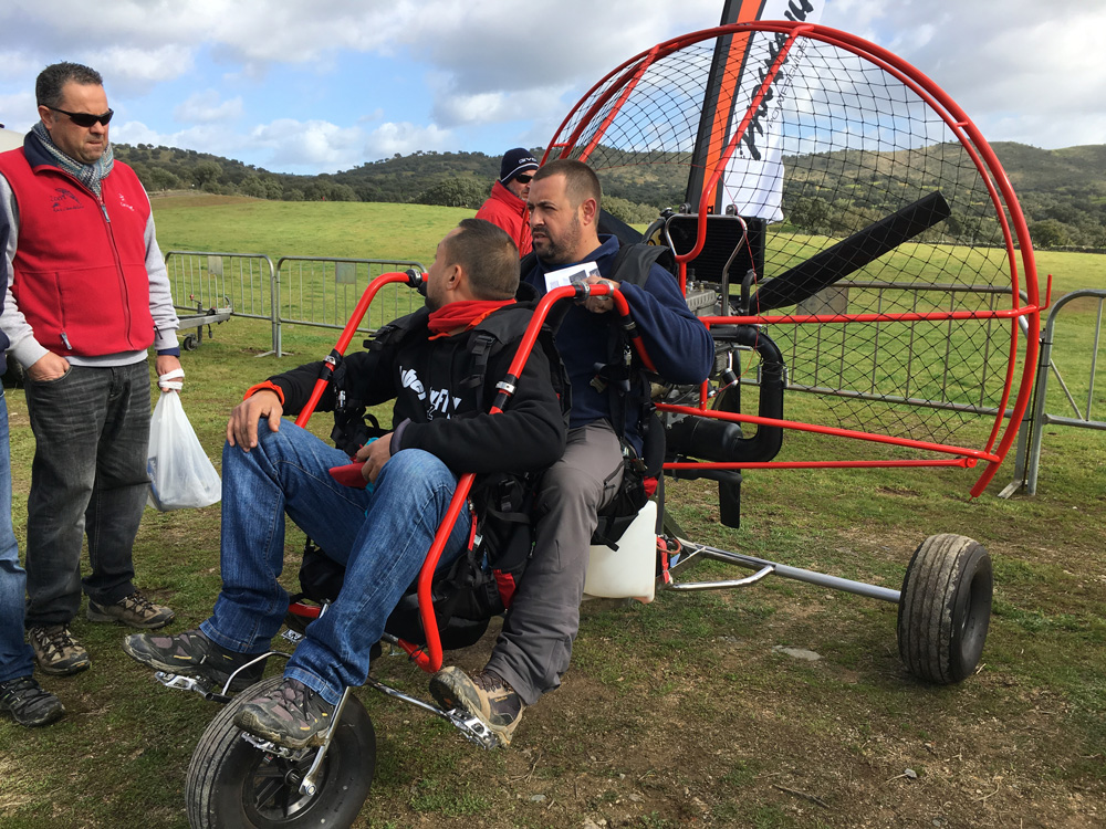 Paratrike Biplaza de Liberty2fly. Las Candelas 2017.
