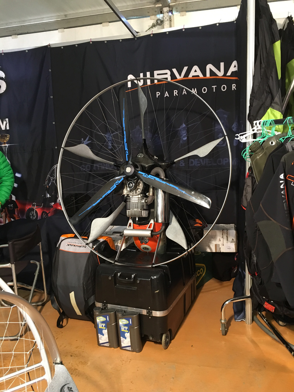 Paramotor Instinct de Nirvana, Candelas 2017.