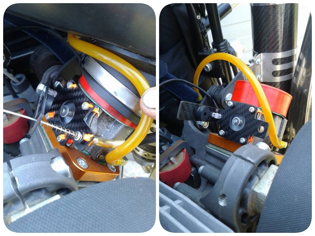 Vupi-Carbon arranque paramotor.