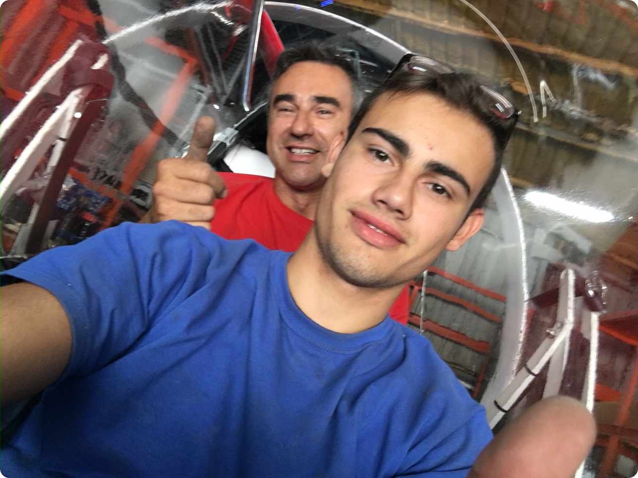 Fernando Ortigueira y Aaron Ortigueira García.