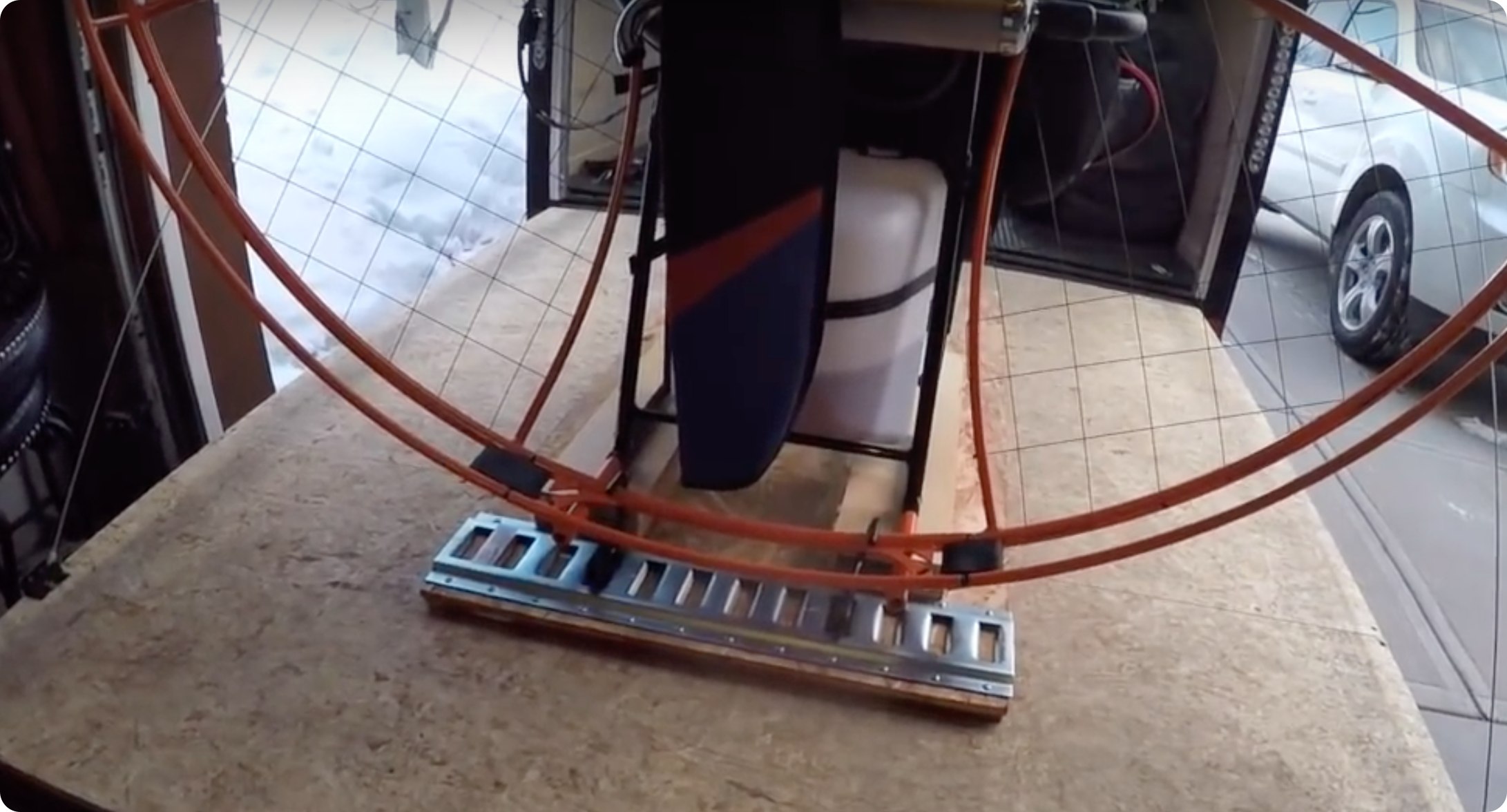 Paramotor safe board test