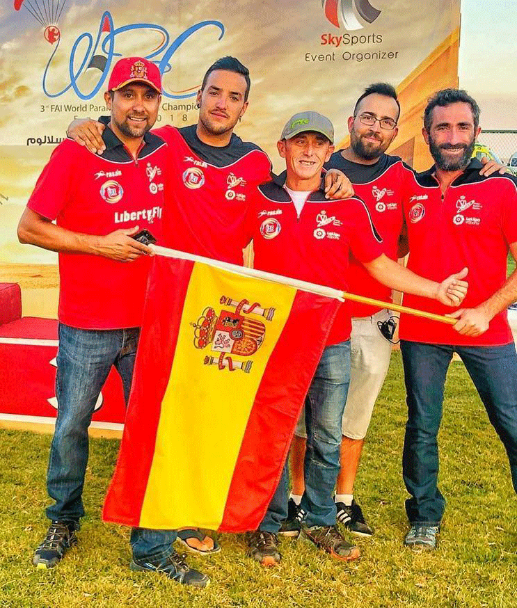 Equipo Español de paramotor