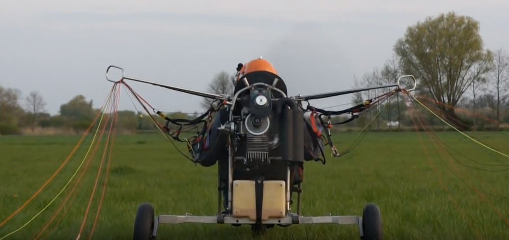 Aro virtual paratrike.