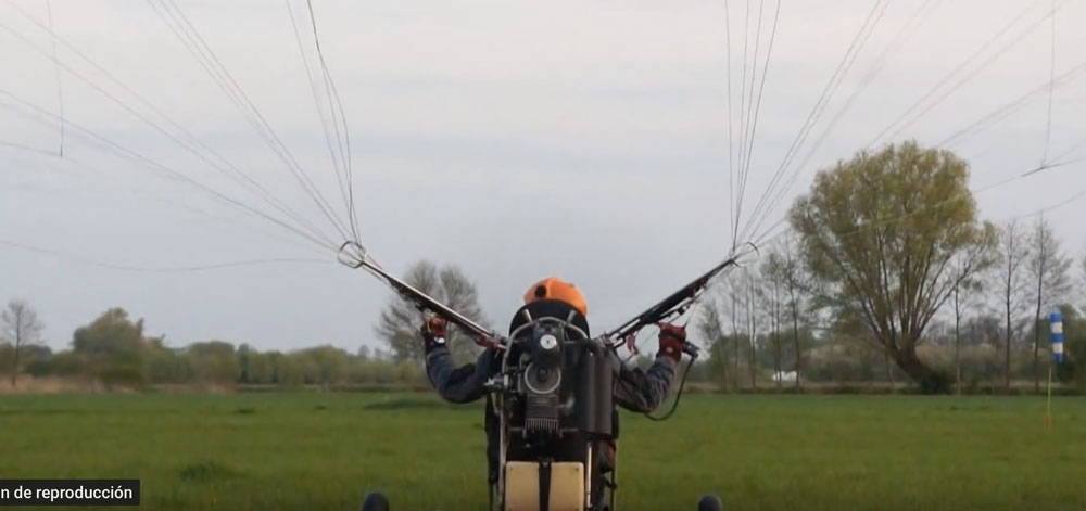 Aro virtual paratrike.