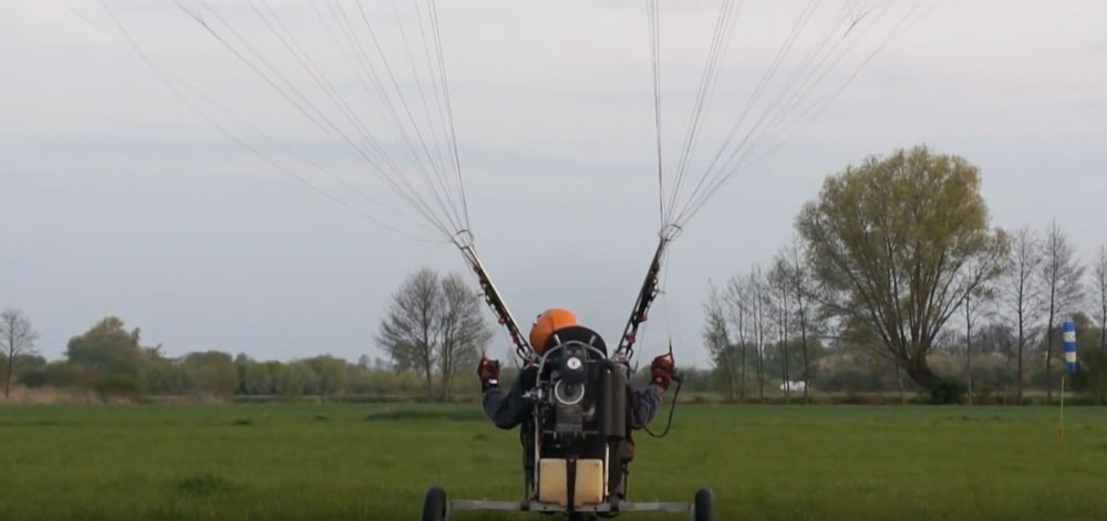 Aro virtual paratrike.