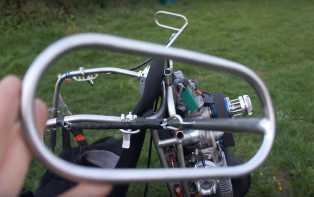 Aro virtual paratrike.