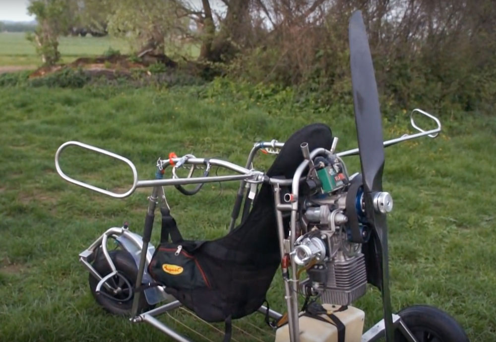 Aro virtual paratrike.