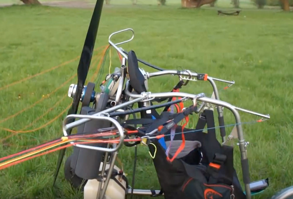 Aro virtual paratrike.