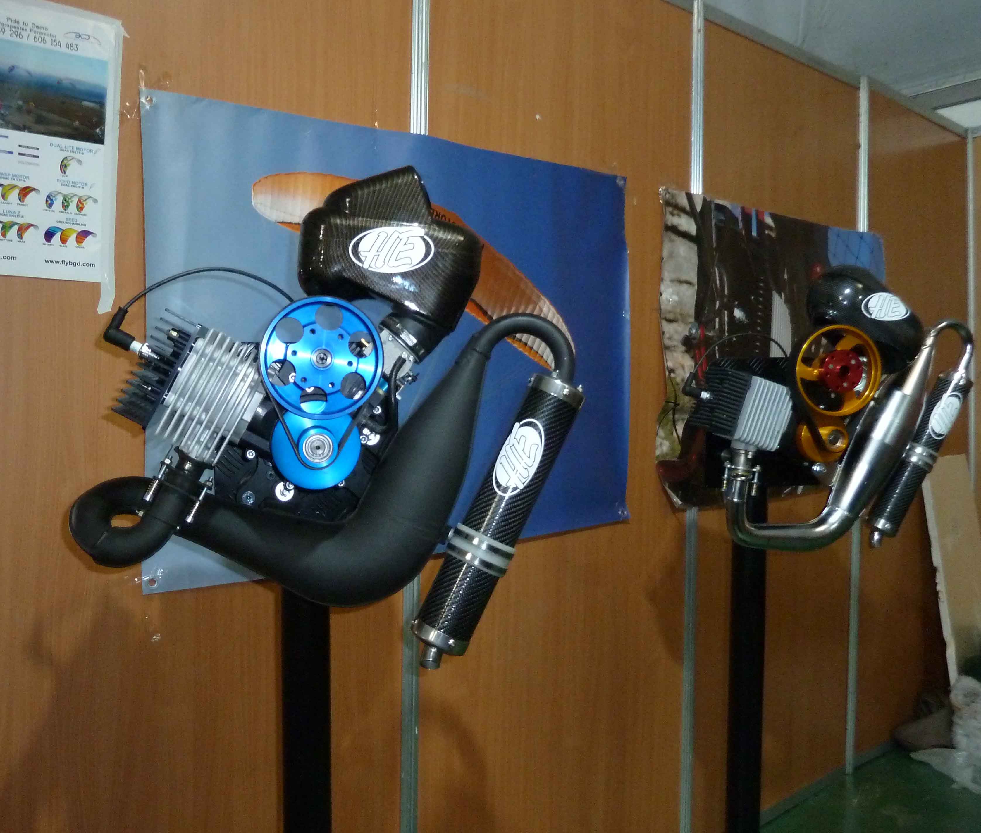HE motores MVL de 125cc.,MV1 de184cc.