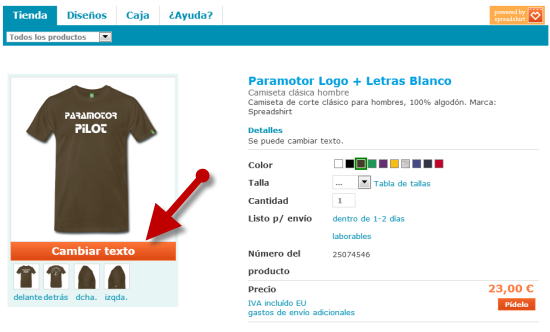 personalización camisetas