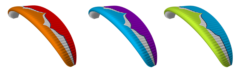 colours Sirocco, Ozone paraglider