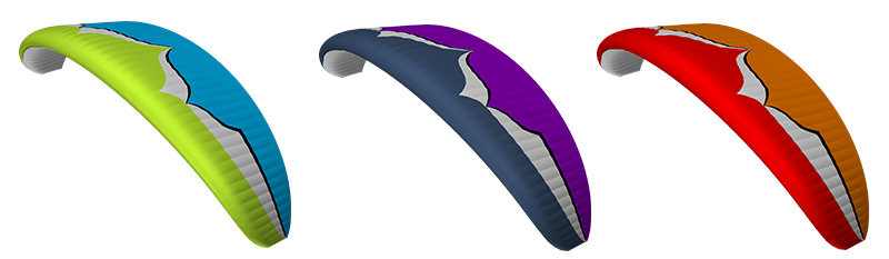 Colours Roadster 2, Ozone paraglider