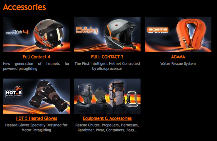 Accesorios Nirvana Paramotors