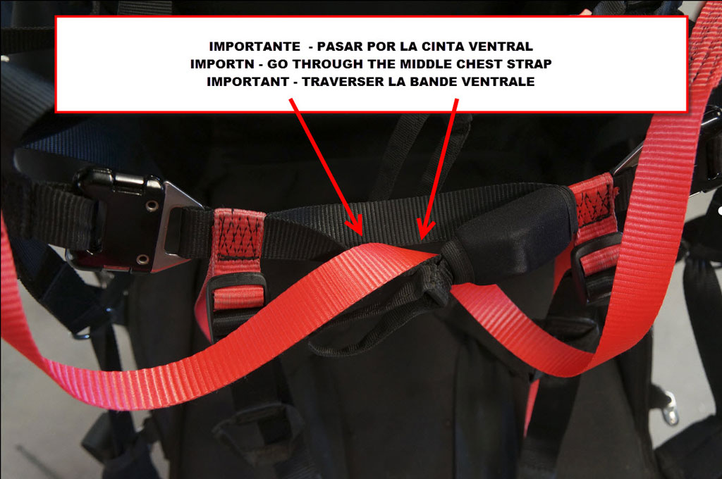 PXP cinta ventral.