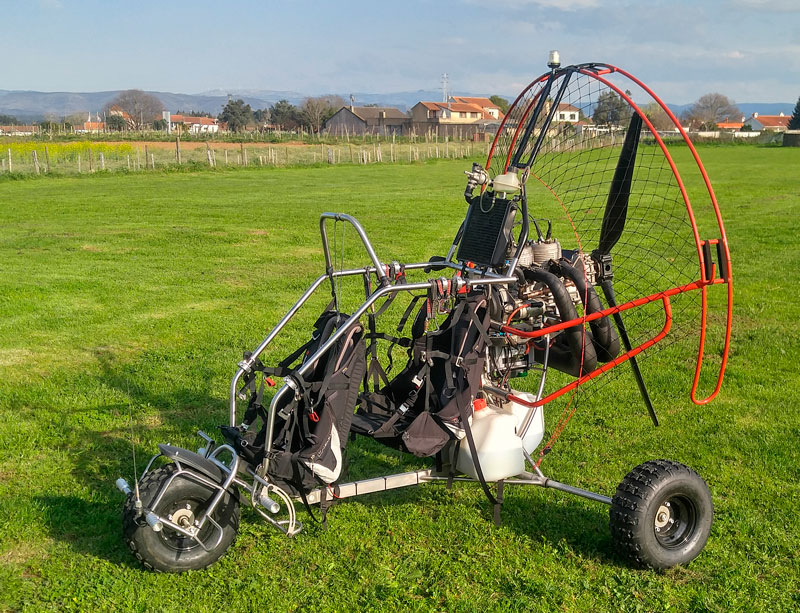 Paratrike Condor XL de HsCom. Volarenparamotor.com