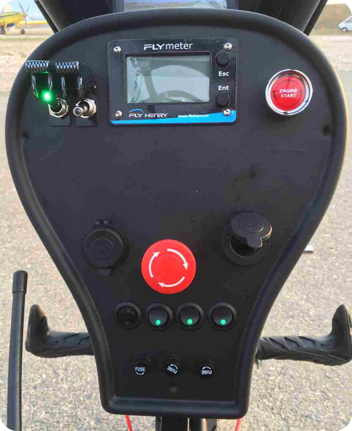 Legislador & Polini Thor250.Cockpit