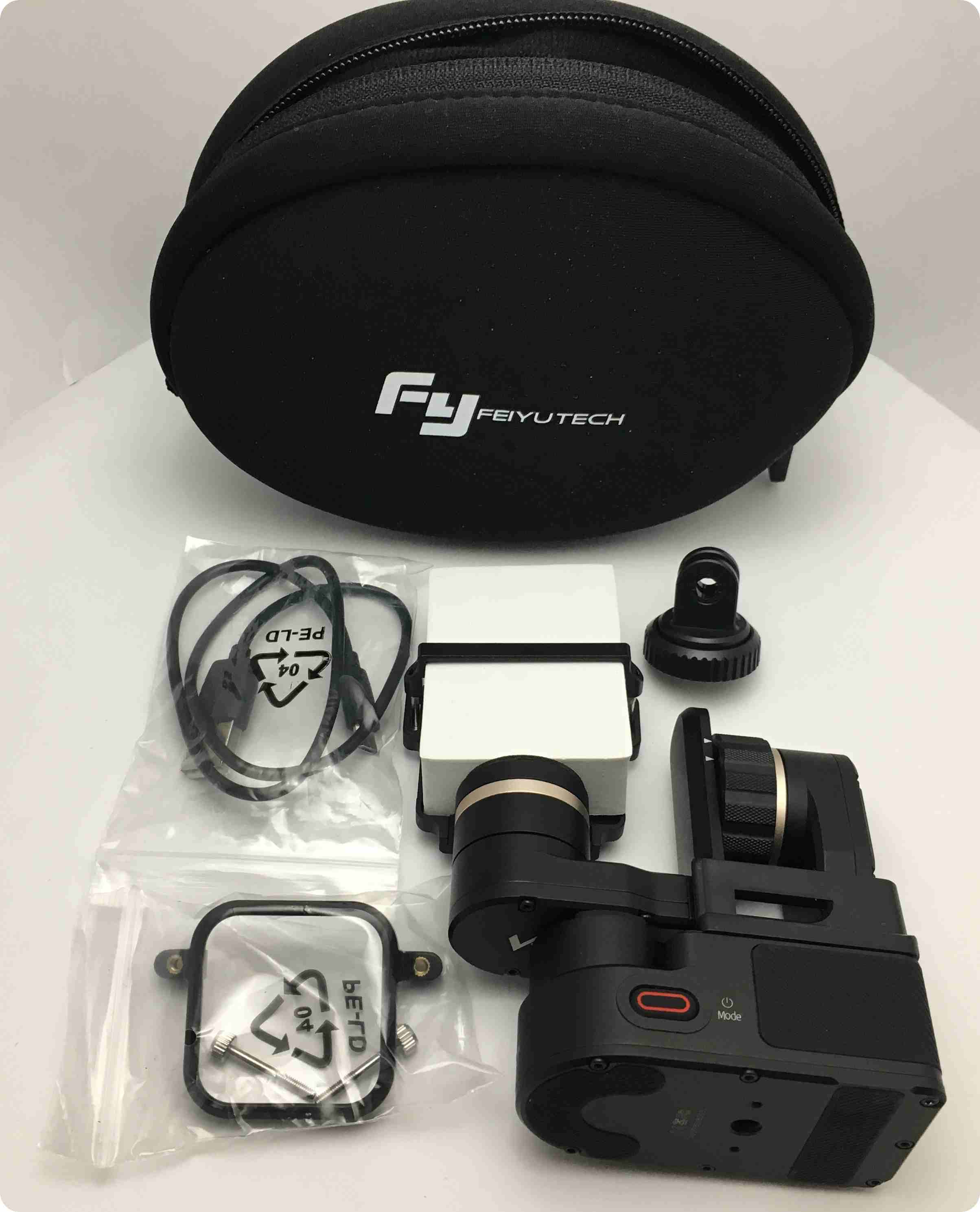 Estabilizador de video WG2, de FeiyuTech.