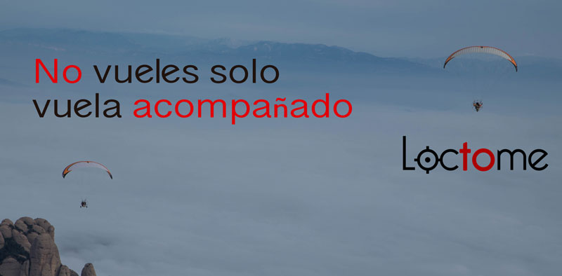 Loctome (Live Tracking GPS), Volarenparamotor