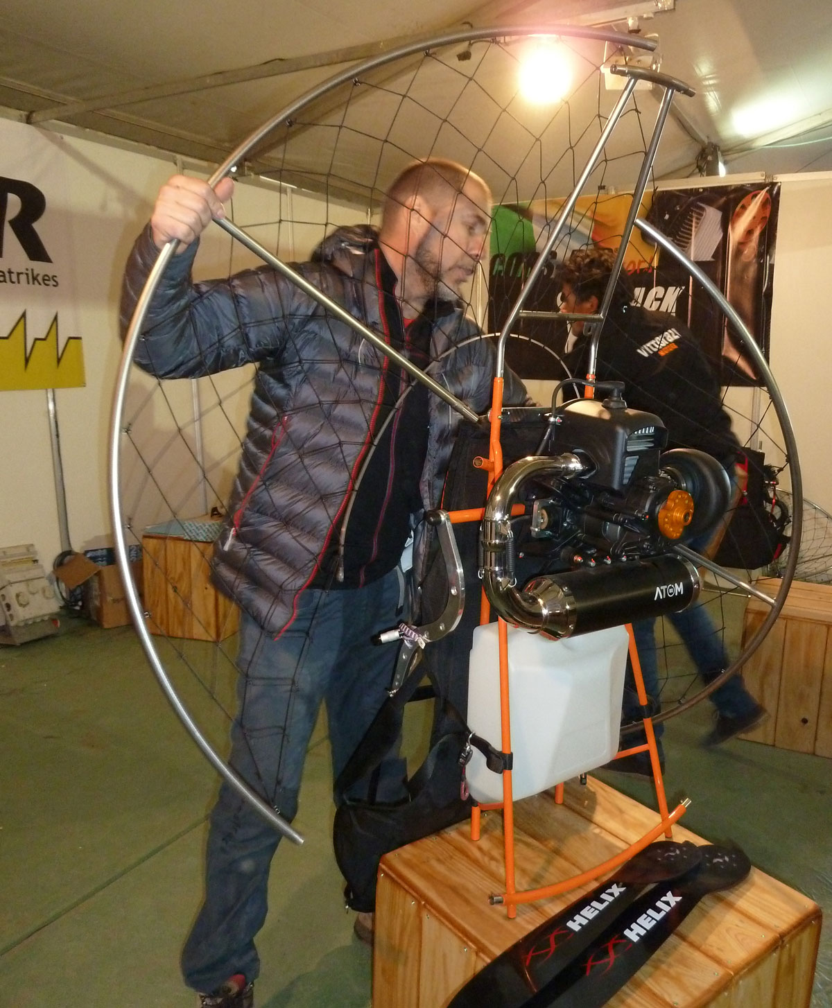 AIRFER paramotor ligero 18kg