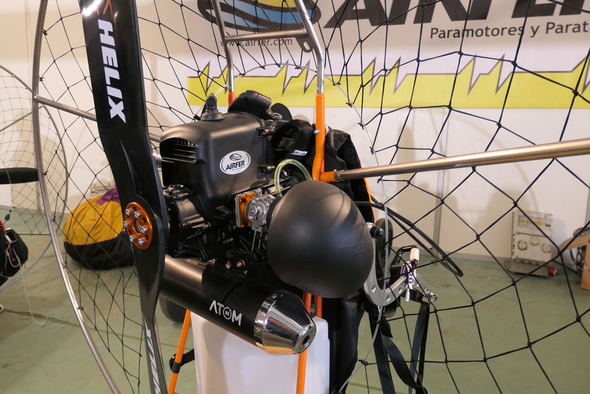 AIRFER paramotor ligero 18kg
