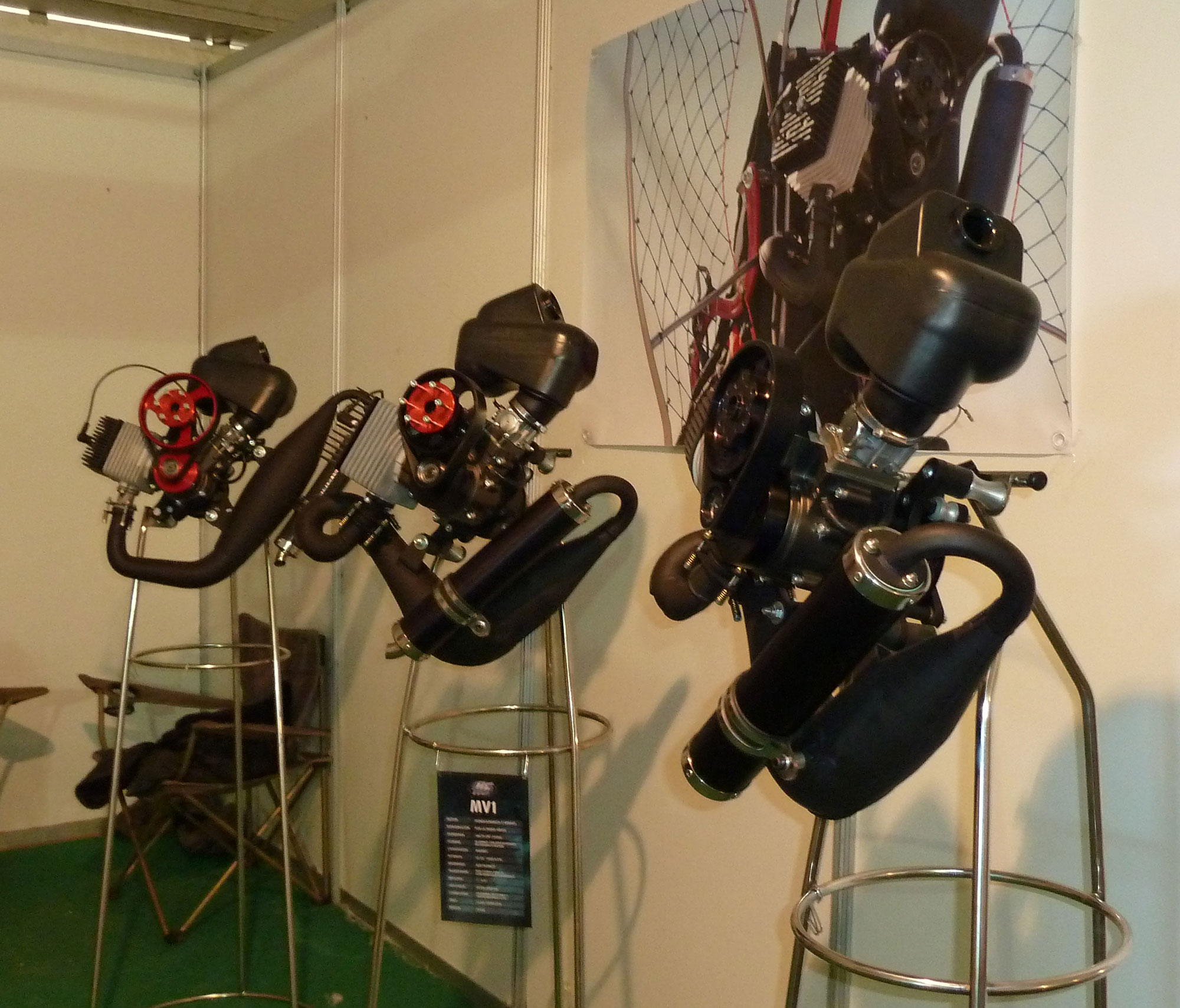 H&E evolución de la gama de motores 230, MV1 y MV1 Light.