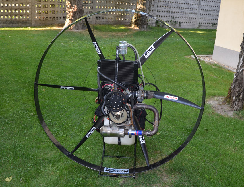 Prototipo de SCOUT Paramotor con 60cv