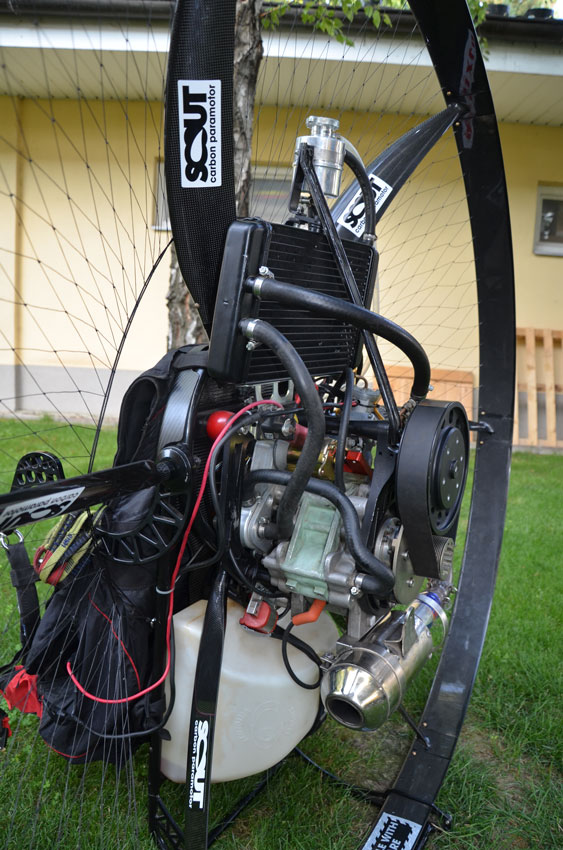 Prototipo de SCOUT Paramotor con 60cv