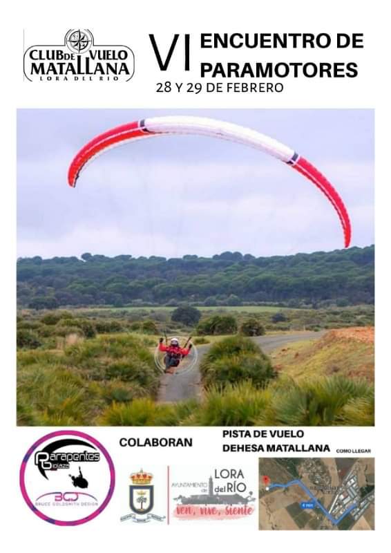 Encuentro paramotores Club de Vuelo Matallana
