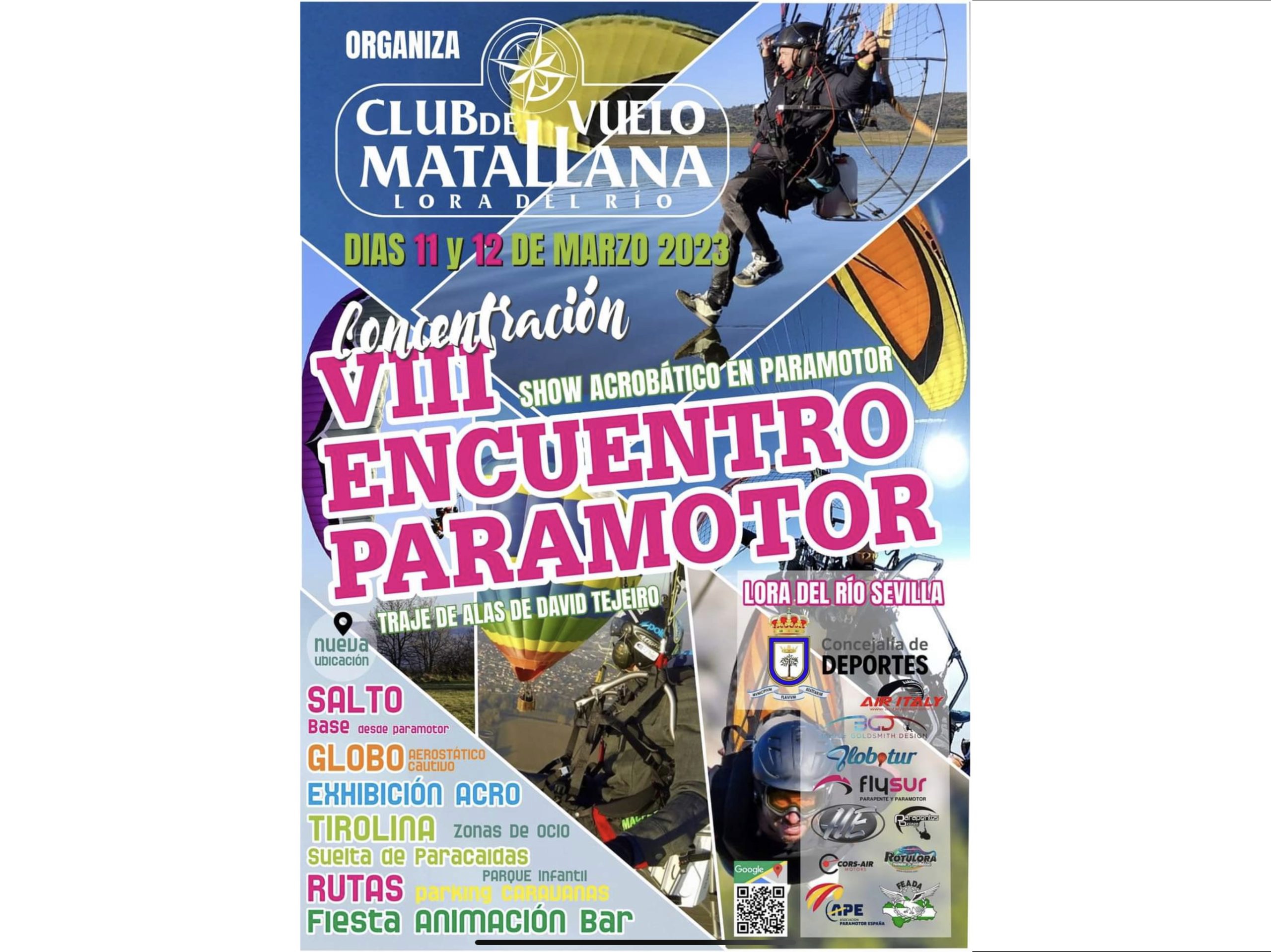 VIII ENCUENTRO PARAMOTOR LORA DEL RÍO