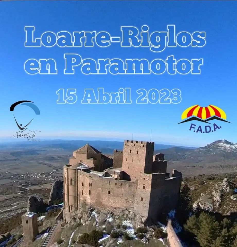 Loarre Riglos en Paramotor